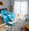 Covor Debora My Home gri cu model grafic 160x230 cm - LunaHome.ro