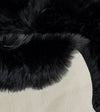 Covor »Dena« din blană sintetica moale și pufos negru 60x180 cm - LunaHome.ro