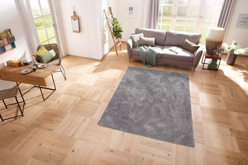 Covor Desner soft deosebit de moale și pufos gri 200x200 cm - LunaHome.ro