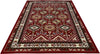 Covor »Diantha« cu aspect oriental roșu inchis, 70x140 cm - LunaHome.ro