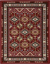 Covor »Diantha« cu aspect oriental roșu inchis, 70x140 cm - LunaHome.ro