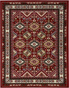 Covor »Diantha« cu aspect oriental roșu inchis, 70x140 cm - LunaHome.ro