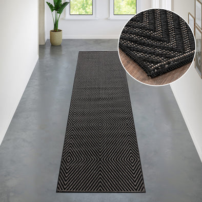 Covor »Elsa« cu țesătură plată, potrivit si pentru exterior 80x250 cm - LunaHome.ro