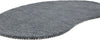 Covor »Gabbeh uni« din lână pură gri inchis 100x150 cm - LunaHome.ro