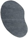 Covor »Gabbeh uni« din lână pură gri inchis 100x150 cm - LunaHome.ro