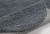 Covor »Gabbeh uni« din lână pură gri inchis 100x150 cm - LunaHome.ro