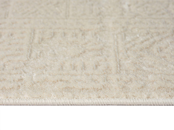 Covor »Hamsa« cu aspect vintage, model 3D, crem 240x320 cm - LunaHome.ro