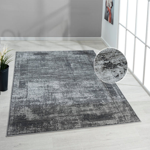 Covor »Hamsa« cu aspect vintage, model 3D, gri 160x230 cm - LunaHome.ro