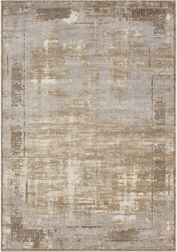 Covor »Hamsa« cu aspect vintage, model 3D, maro 300x400 cm - LunaHome.ro