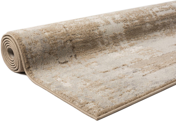 Covor »Hamsa« cu aspect vintage, model 3D, maro 300x400 cm - LunaHome.ro