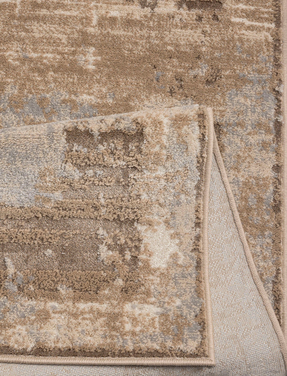 Covor »Hamsa« cu aspect vintage, model 3D, maro 300x400 cm - LunaHome.ro
