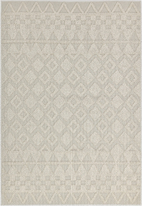 Covor »Juliane« cu model 3D,  in stil boho bej deschis 60x90 cm - LunaHome.ro