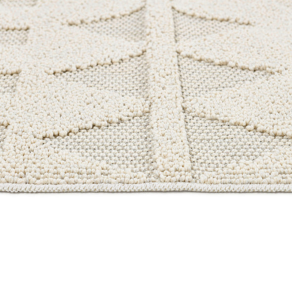 Covor »Juliane« cu model 3D,  in stil boho bej deschis 60x90 cm - LunaHome.ro