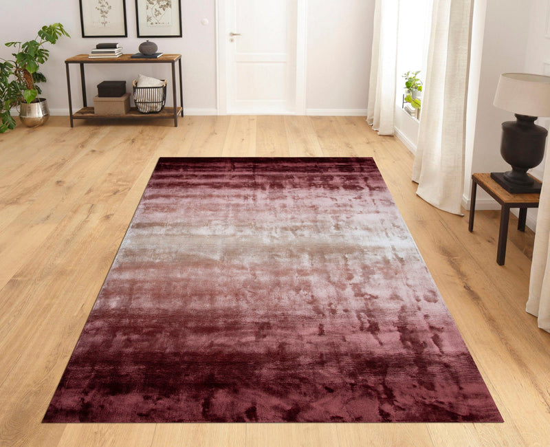 Covor »Katalin« din viscoza cu aspect matasos, vișiniu, 160x230 cm - LunaHome.ro