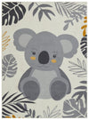 Covor »Koala« pentru joaca, fonoabsorbant, crem cu gri, 80x150 cm - LunaHome.ro