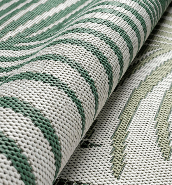 Covor Machka de interior si exterior cu model geometric țesut 160 cm - LunaHome.ro