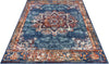 Covor »Maderno« cu design oriental albastru, fire scurte, 160x235 cm - LunaHome.ro