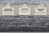 Covor »Meridional« cu design oriental gri, fire scurte 160x230 cm - LunaHome.ro