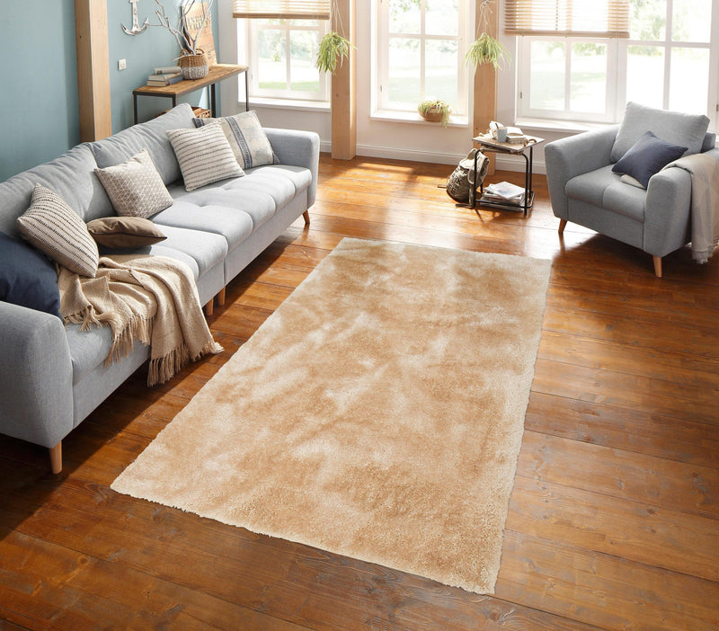 Covor „Mikro Soft Super” moale si pufos crem 200x290 cm - LunaHome.ro