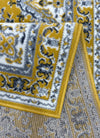 Covor Oriental DELAVITA, galben, model cu bordura 80x250 cm - LunaHome.ro