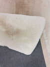 Covor »Rabbit« cu textura de blana de iepure, bej 80x250 cm - LunaHome.ro