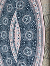 Covor »Shari« rotund cu decor oriental, fir scurt, moale, roz 140 cm - LunaHome.ro