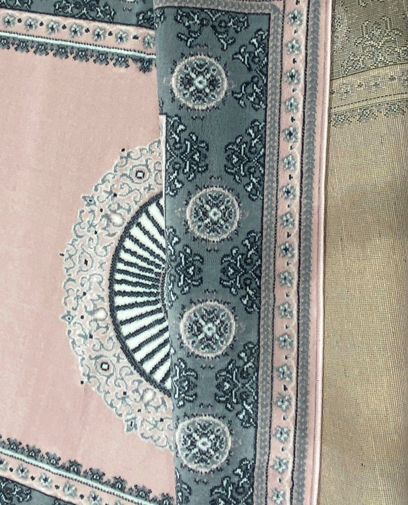 Covor »Shari« roz cu decor oriental, fir scurt, moale 160x230cm - LunaHome.ro