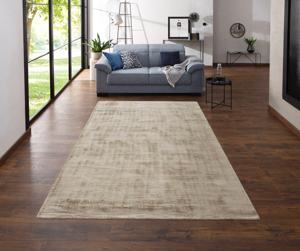 Covor »Shirley« din viscoza cu aspect matasos, bej 160x230 cm - LunaHome.ro