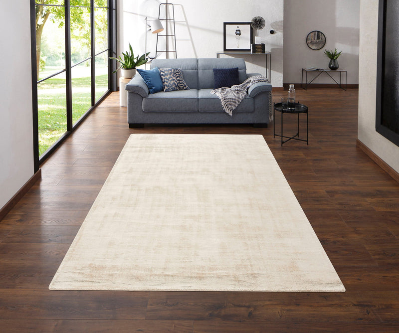 Covor »Shirley« din viscoza cu aspect matasos, crem 160x230 cm - LunaHome.ro
