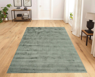 Covor »Shirley« din viscoza cu aspect matasos, verde salvie 200x290cm - LunaHome.ro