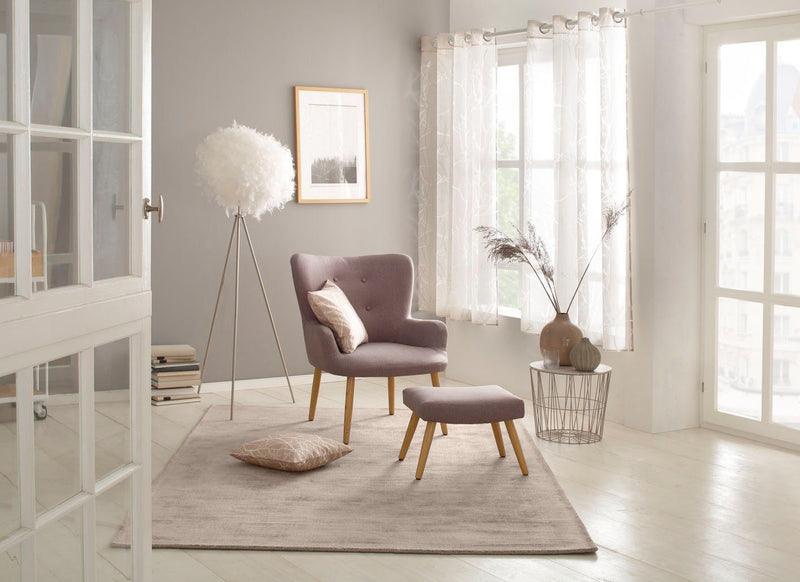 Covor »Shirley« din viscoza cu aspect matasos taupe 120x180 cm - LunaHome.ro