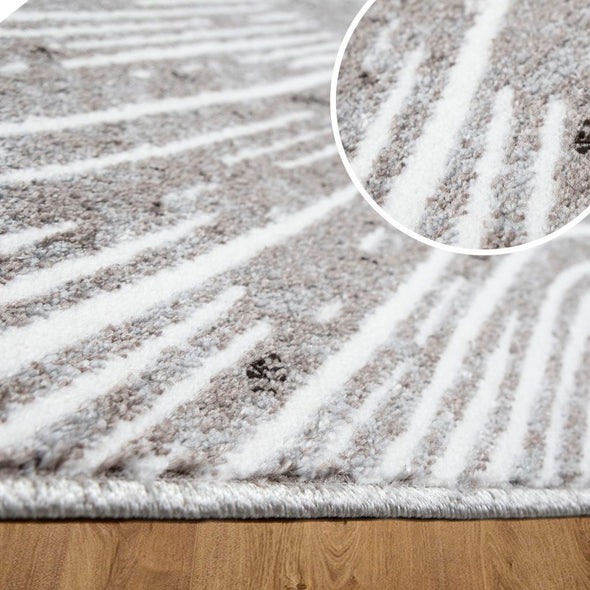 Covor Surella cu design modern gri 160x230 cm - LunaHome.ro
