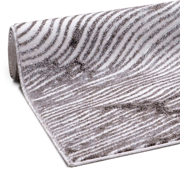 Covor Surella cu design modern gri 160x230 cm - LunaHome.ro