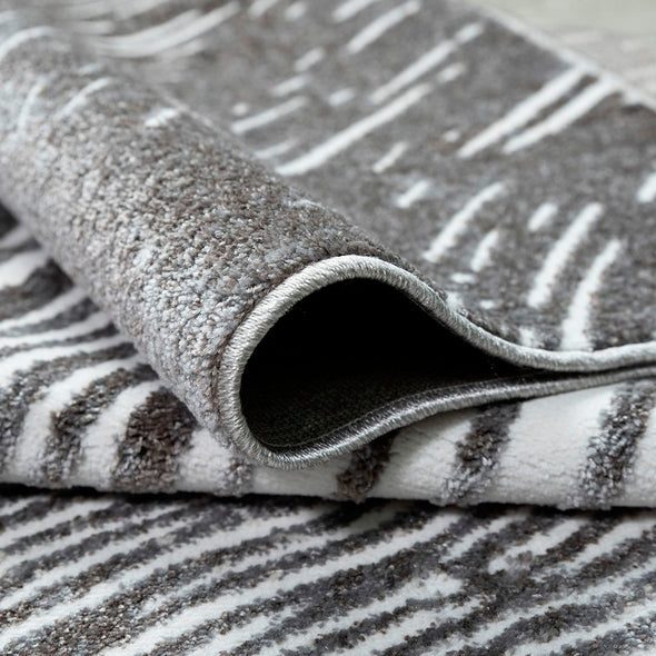 Covor Surella cu design modern gri 160x230 cm - LunaHome.ro