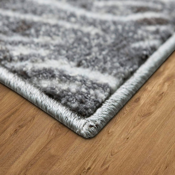 Covor Surella cu design modern gri 160x230 cm - LunaHome.ro