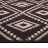 Covor Toronto pentru interior si exterior maro 80x150 cm - LunaHome.ro