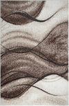 Covor Tritom în nuanțe de maro cu model modern 80x150 cm - LunaHome.ro