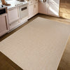 Covor Venice cu tesatura plata, aspect de sisal, bej 200x290 cm - LunaHome.ro