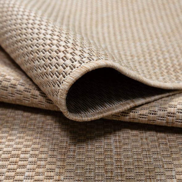Covor Venice cu tesatura plata, aspect de sisal, bej 200x290 cm - LunaHome.ro