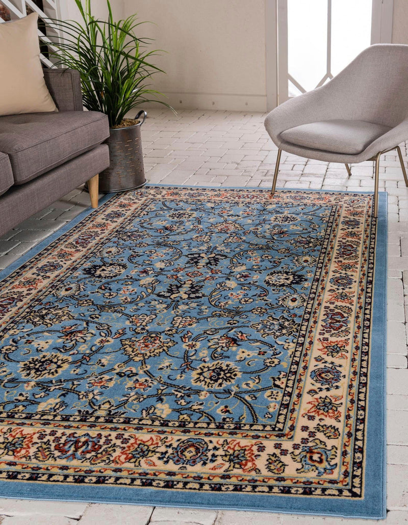 Covor »Zarin Hill« cu model oriental albastru, 152x244 cm - LunaHome.ro