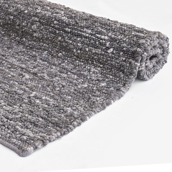Covor din lână cu model boucle Landhaus tesut manual 120x180 cm - LunaHome.ro