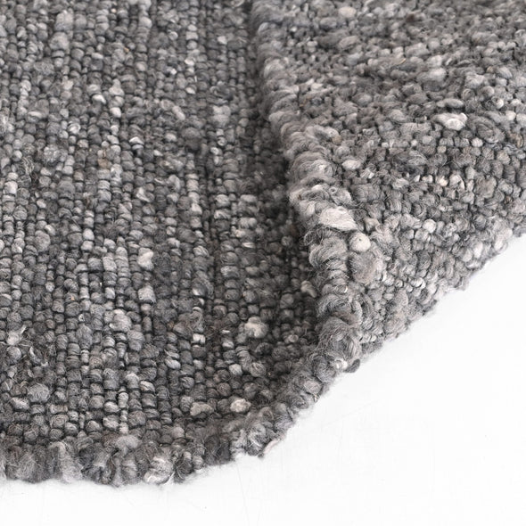 Covor din lână cu model boucle Landhaus tesut manual 120x180 cm - LunaHome.ro