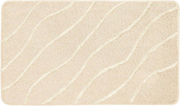 Covor lavabil de baie Tram caramel antiderapant 60x110 cm - LunaHome.ro