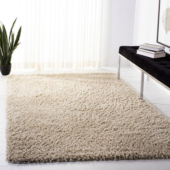 Covor pufos shaggy Fantasy bej 80x150 cm - LunaHome.ro