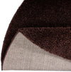 Covor rotund »Shaggy 30« maro cu fire lungi pufos 140 cm - LunaHome.ro