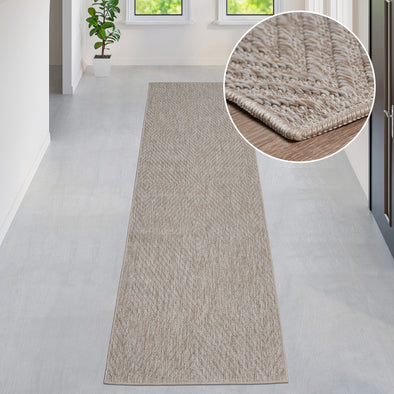Covor traversa »Elsa« cu țesătură plată, potrivit si pentru exterior, 67x230 cm - LunaHome.ro