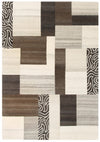 Covor traversa »Lola« din lână pură, design modern mozaic 60x90 cm - LunaHome.ro