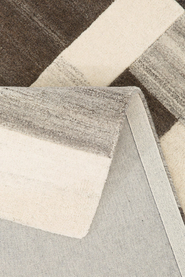 Covor traversa »Lola« din lână pură, design modern mozaic 67x230 cm - LunaHome.ro