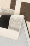 Covor traversa »Lola« din lână pură, design modern mozaic 67x230 cm - LunaHome.ro