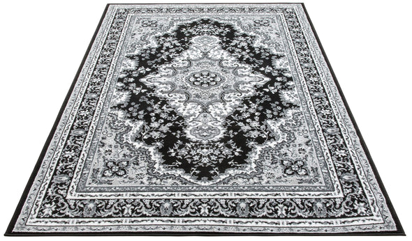 Covor traversă Oriental DELAVITA gri 60x110 cm - LunaHome.ro